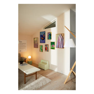 Paper Collective - Misfitting Things Tarafından Dad Shirt Poster | Pembe
