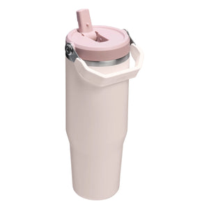 Stanley 1913 - Yalıtımlı termos bardak - IceFlow Flip Straw 2.0 | Açık Pembe