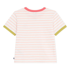 Petit Bateau - Klasik Çizgili Tişört | Mercan