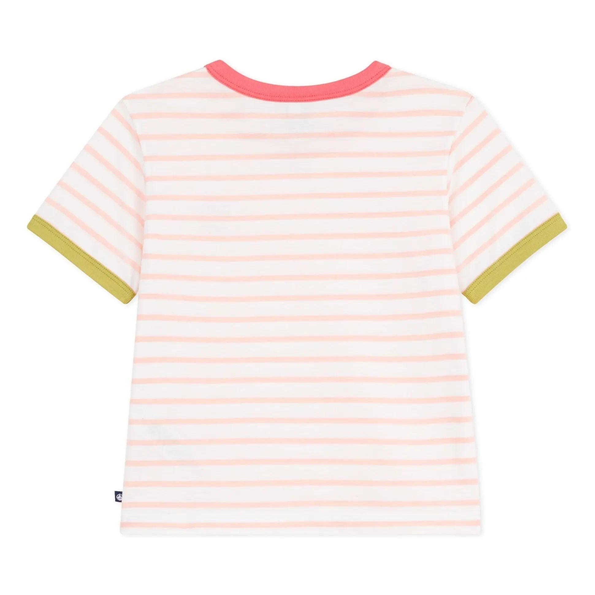 Petit Bateau - Klasik Çizgili Tişört | Mercan