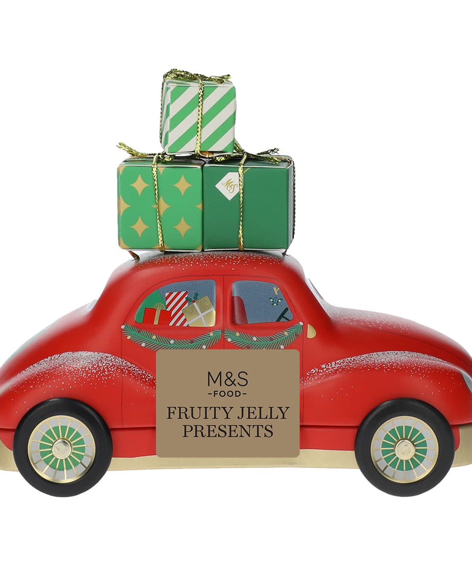 أطعمة M&S - حلوى عربة عيد الميلاد