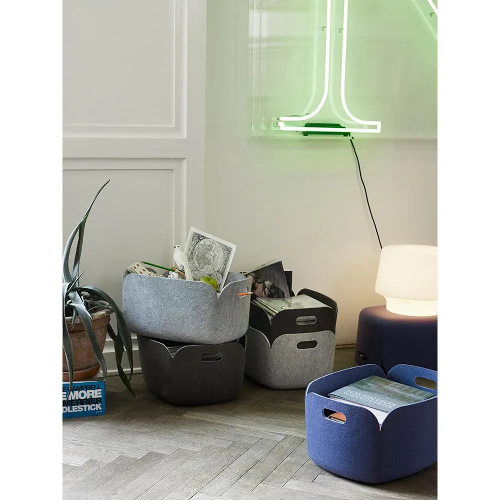 Muuto - Depolama Sepeti Restore - Siyah