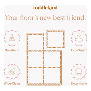 Toddlekind - Klasik modüler oyun matı | Mavi