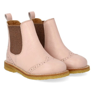 Angulus - Chelsea Brogue Botlar | Pembe