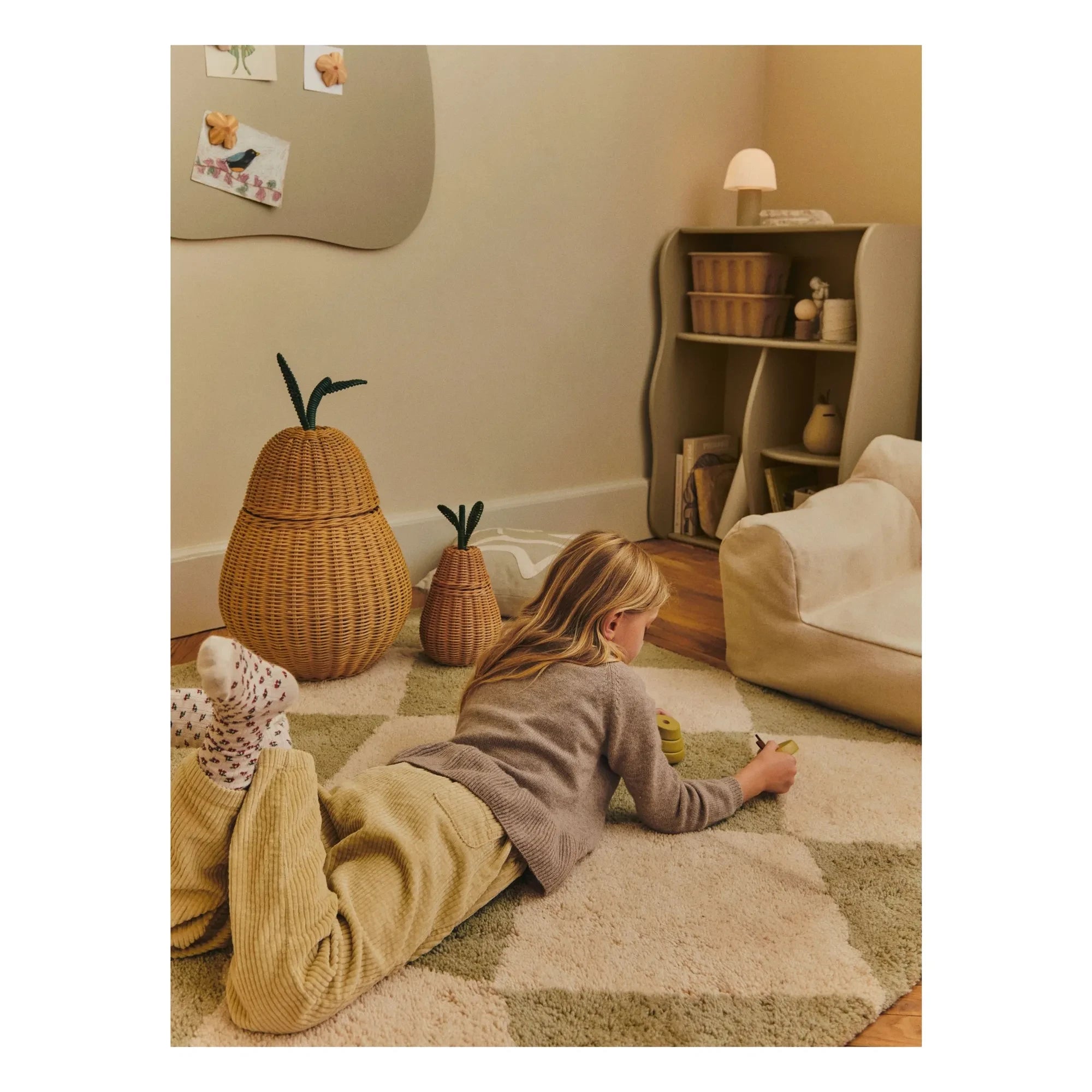 Ferm Living Kids - Tilt halı | Yeşil