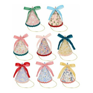 Meri Meri - Parti şapkaları - Meri Meri x Liberty - 8'li set