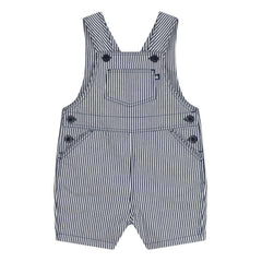 Petit Bateau - Çizgili Mini Salopet | Lacivert