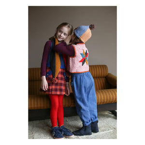 Kalinka - Dianna Yün ekose etek | Turuncu