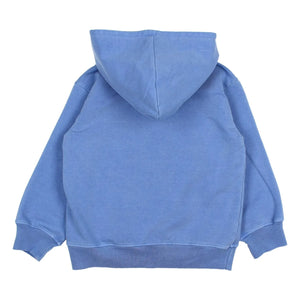 Búho - Neşeli Organik Pamuklu Kapüşonlu Sweatshirt | Mavi