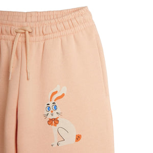 Mini Rodini - Tavşanlı Organik Pamuklu Jogger | Pembe