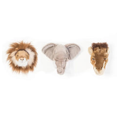 Wild & Soft - Safari Duvar Askıları - 3'lü Set