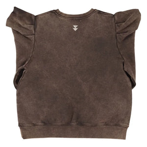 Sisters Department - Matilda organik pamuk sweatshirt | Kahverengi