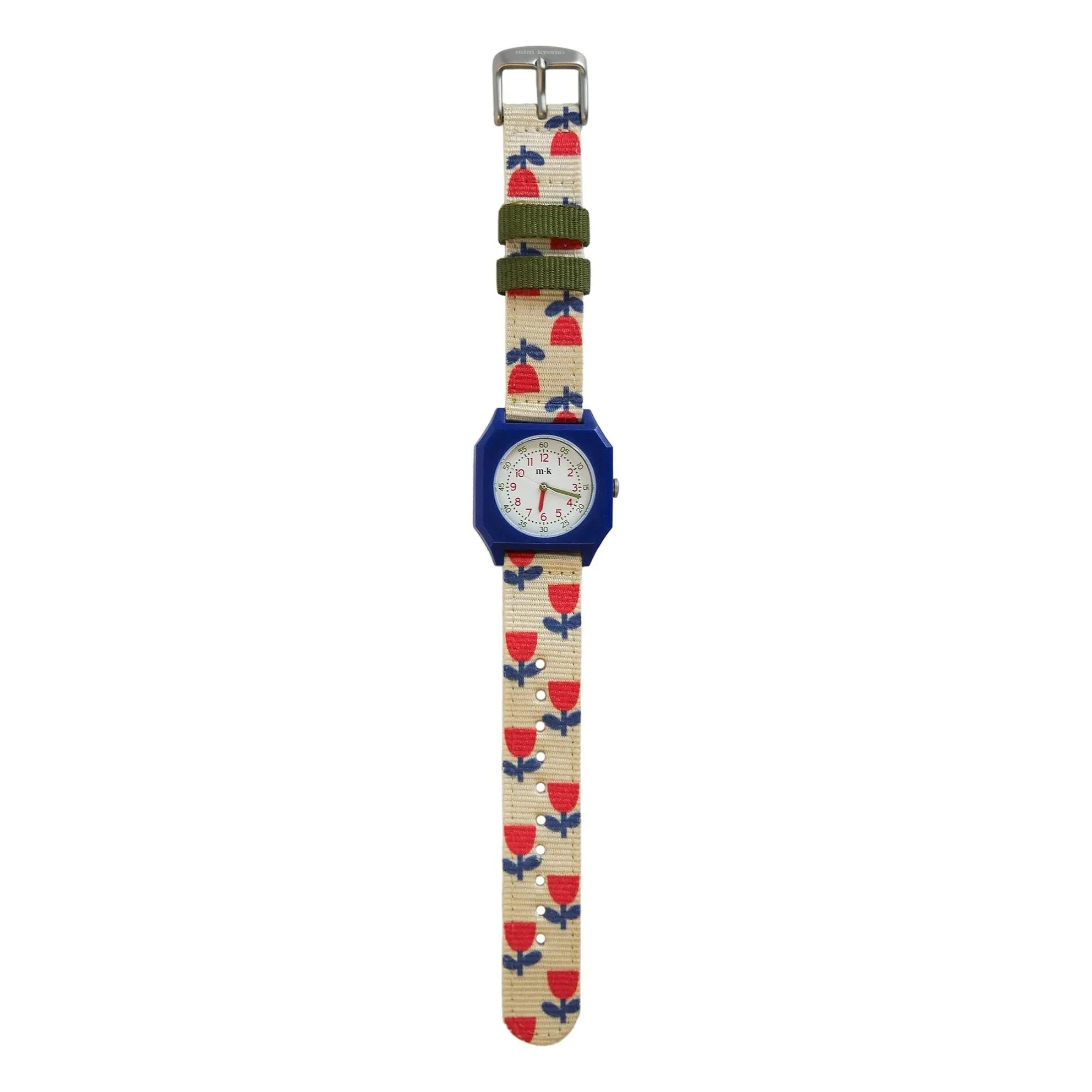 Mini Kyomo - Tulips Watch - Mini Kyomo x Taxi Brousse | Kırmızı