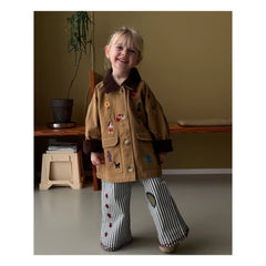 SISSEL EDELBO - Cara Organik Pamuk Ceket - Çocuk Koleksiyonu | Camel