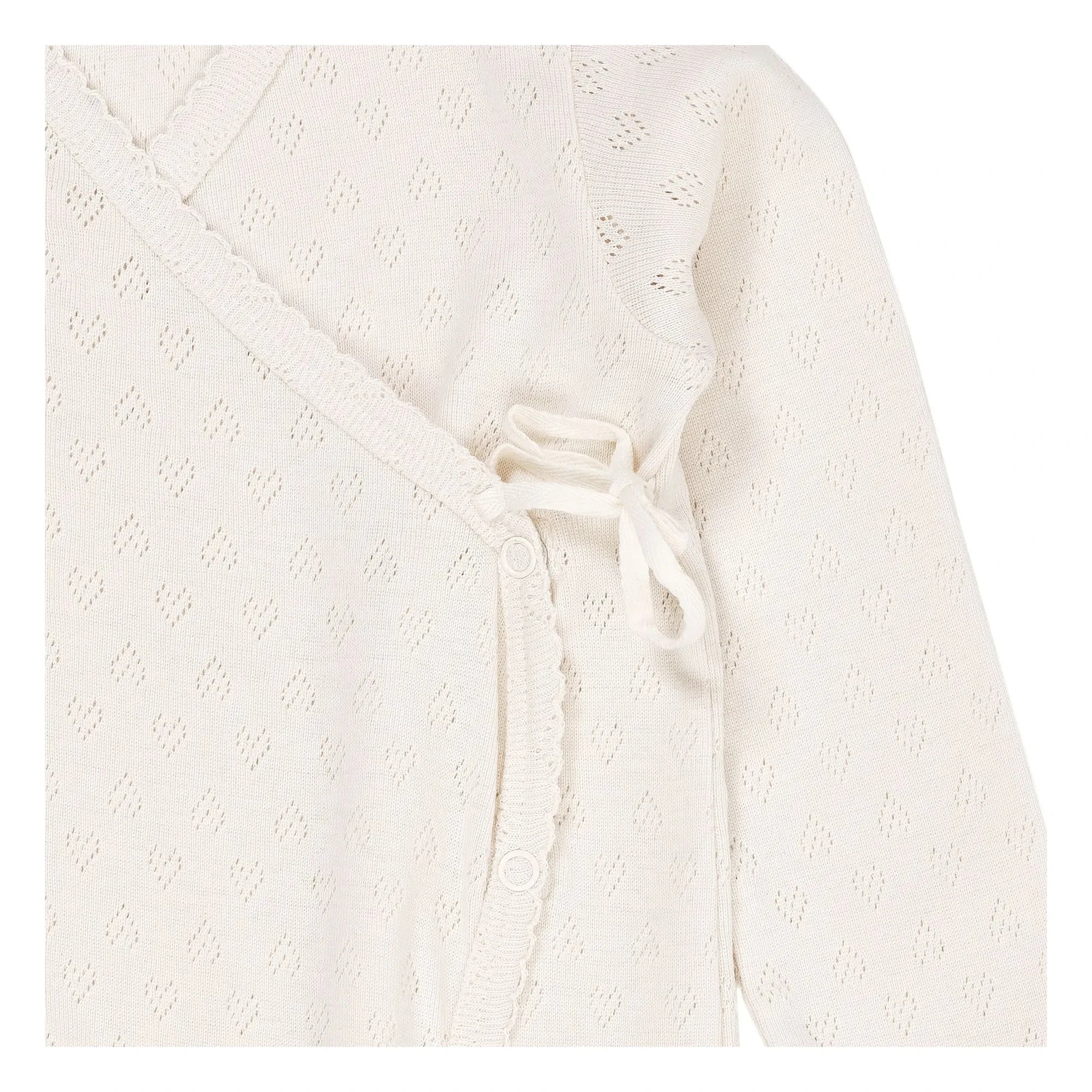 Copenhagen Colors - Organik Pamuk Pointelle Pijama | Krem