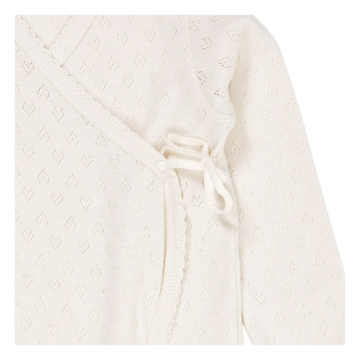 Copenhagen Colors - Organik Pamuk Pointelle Pijama | Krem