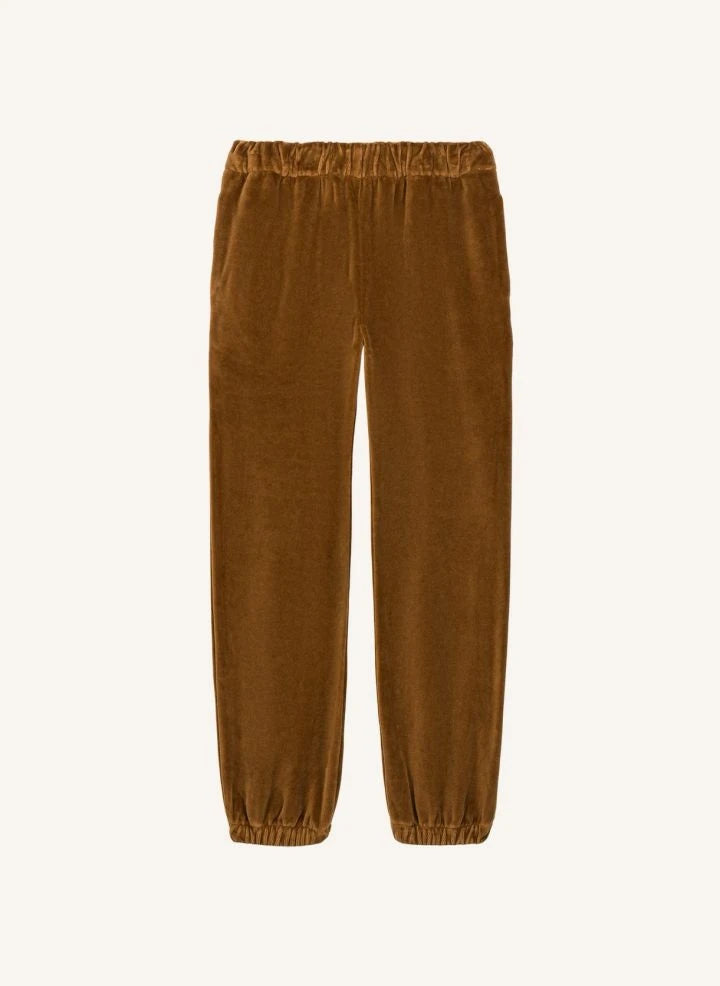 We Are Kids - Ronnie Kadife Organik Jogger | Kahverengi