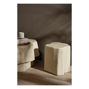 Ferm Living - Staffa tabure | Fildişi