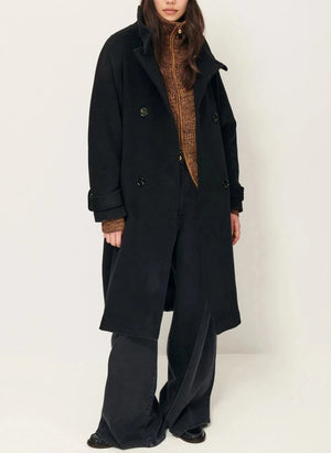 ساسون - كابان بليكيت المصنوع من الصوف المعاد تدويره | أسود