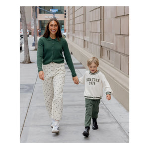 Rylee + Cru - Raglan Sweat New York Mini | Ekru