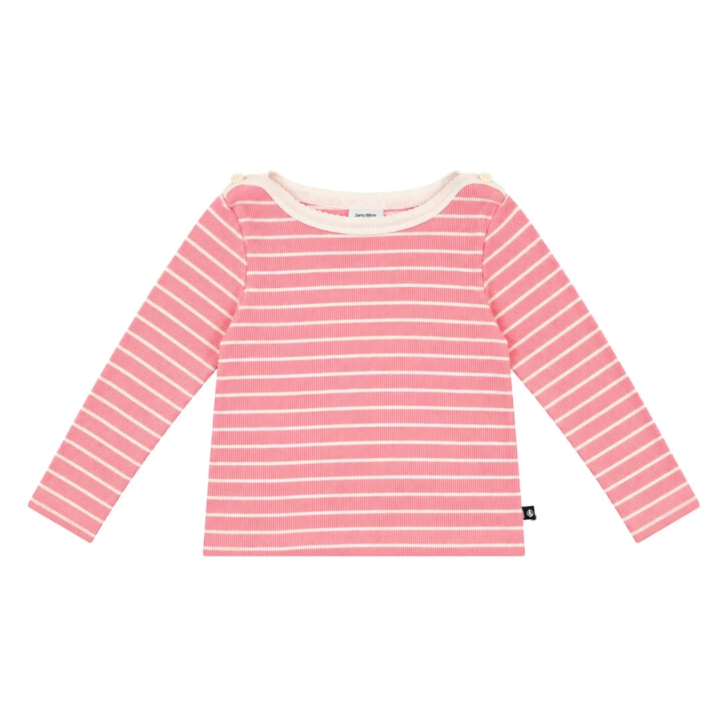 Petit Bateau - Çizgili Tişört | Pembe
