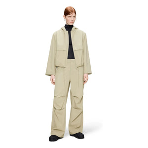 Rains - Suva Hardshell Kısa İpli Ceket W3 | Bej