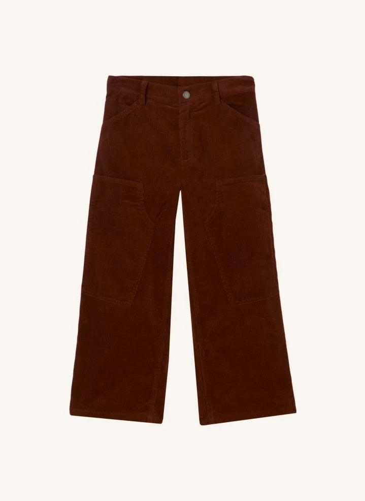 Stella McCartney Kids - Kadife Pantolon | Pas Kırmızısı