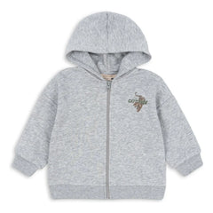 Konges Sløjd - Lou Tigres organik pamuklu sweatshirt | Heather grey