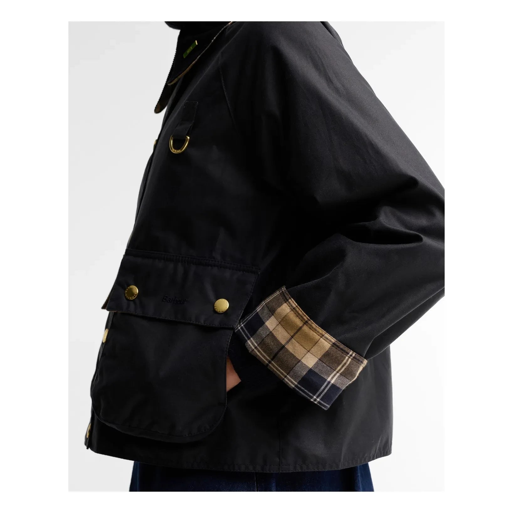 Barbour - Icons Modern Spey Pamuklu Yağmurluk | Lacivert