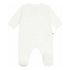 Petit Bateau - Pyjamas Dors Bien Pati Organik Pamuk | Beyaz