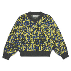 Main Story - Organik Pamuk Jakarlı Sweatshirt | Gece mavisi