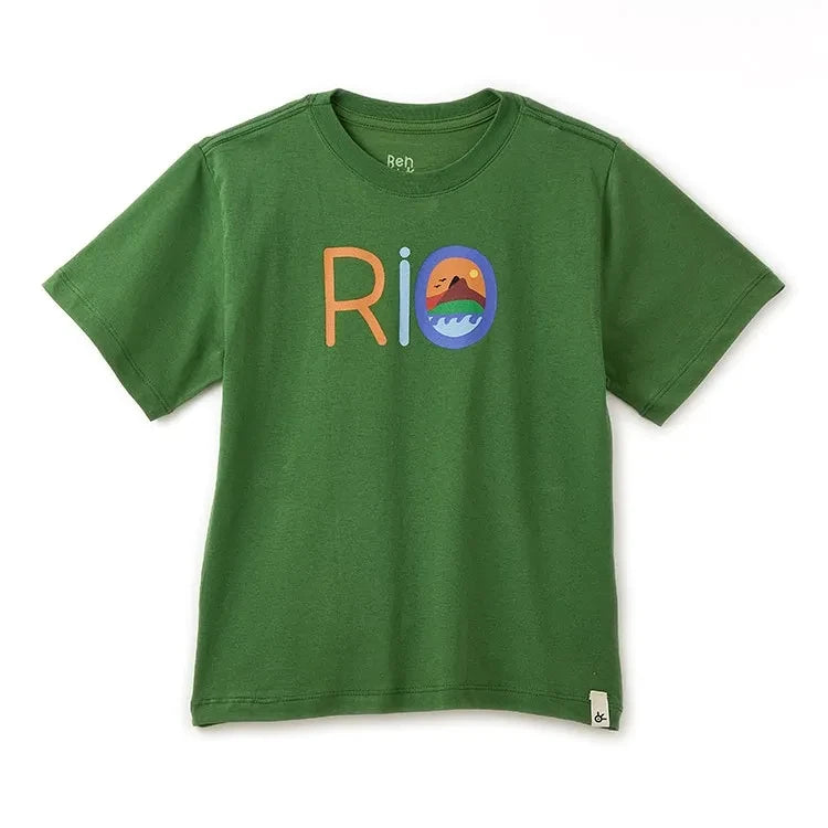 Fabula - Rio Tişört | Yeşil