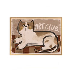 Studio Loco - Cat Artist Club Büyük Poster