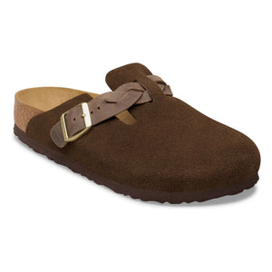 BIRKENSTOCK - Boston Örgülü Sweden terlikler | Kahverengi