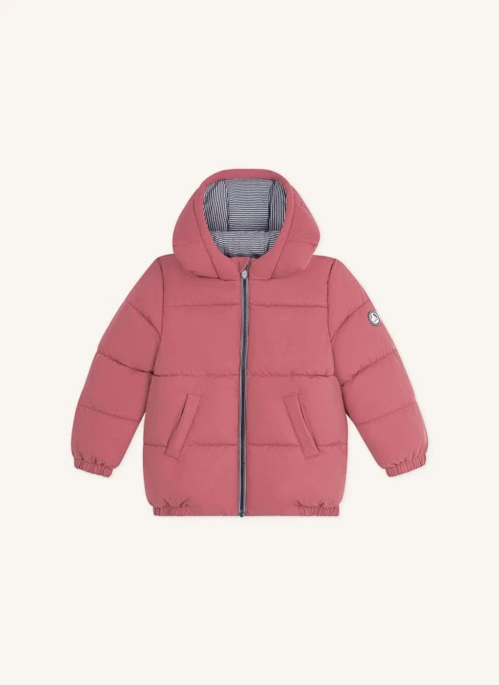 Petit Bateau - Düz Şişme Mont | Pembe