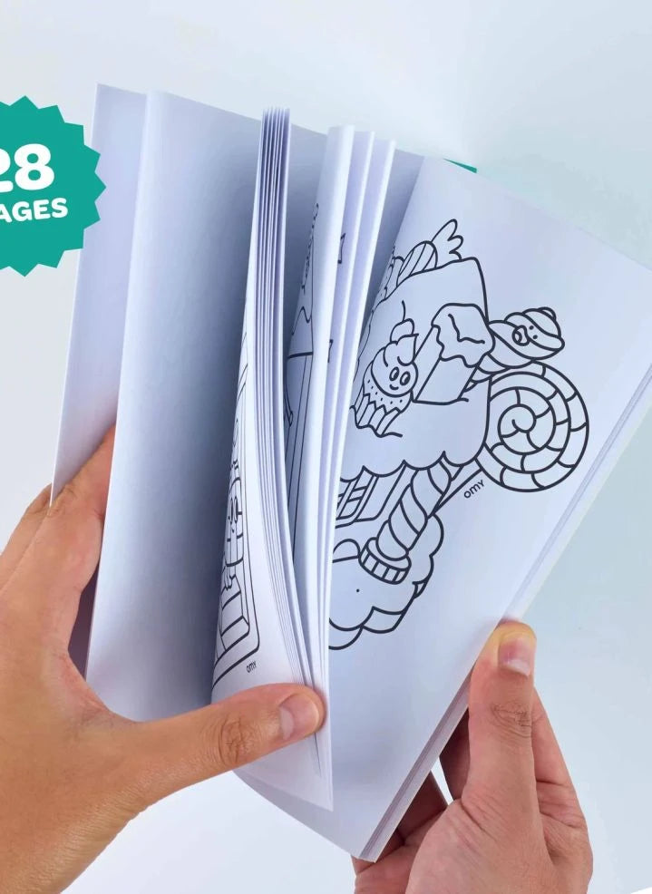 أومي - كتاب تلوين عيد الميلاد