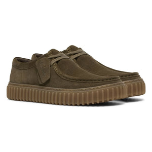 Clarks - Torhill Lo ayakkabı | Koyu yeşil