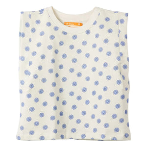 Fabula - Soleils Molton Kolsuz Sweatshirt | Beyaz