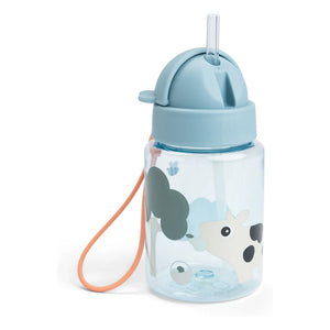 Done by deer - Tiny Farm su şişesi - 280 ml | Açık mavi