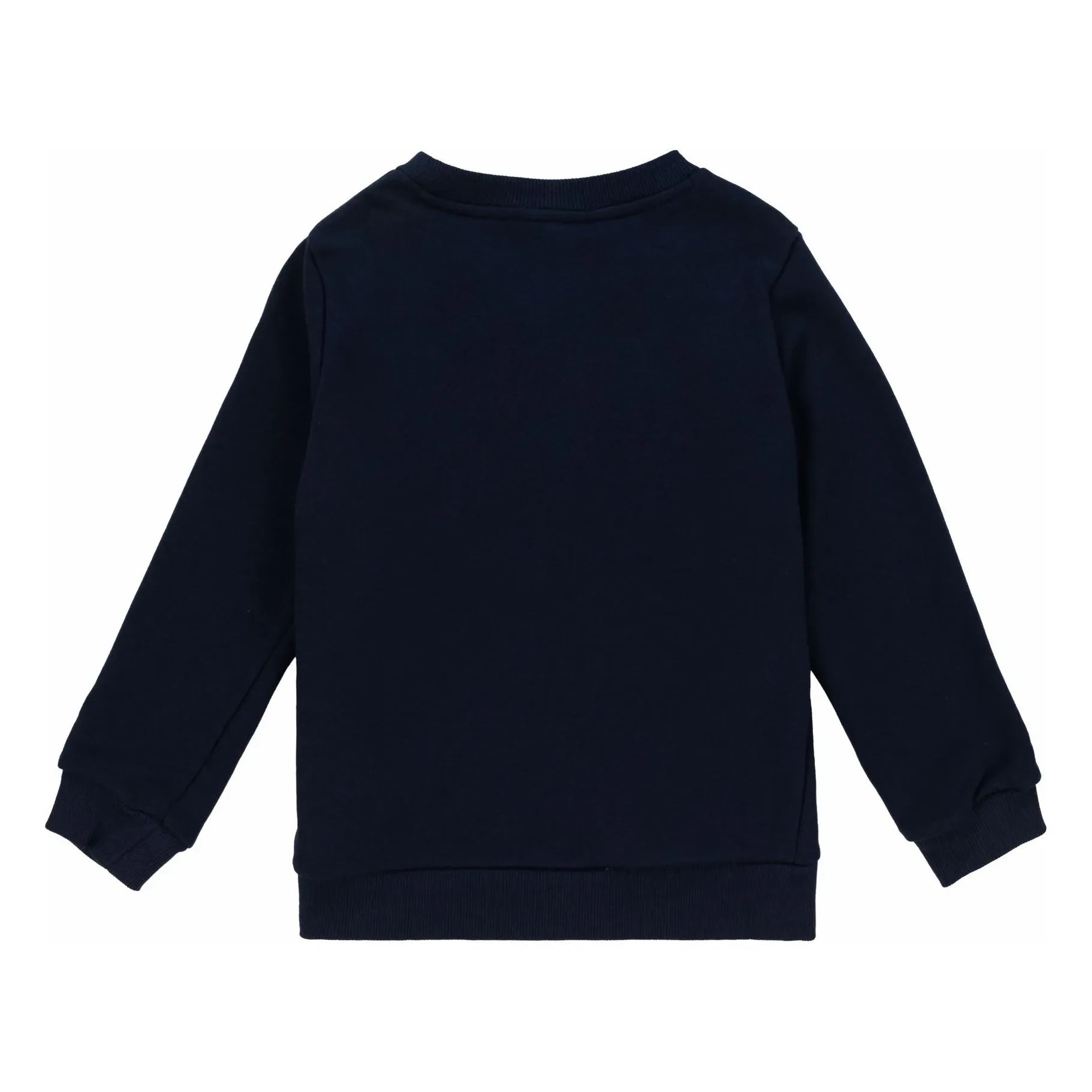 Lacoste - Organik Pamuk Logo Sünger Sweatshirt | Lacivert