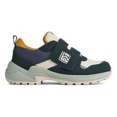Liewood - Denisa Geri Dönüştürülmüş Elyaflı Çizgili Spor Ayakkabılar | Lacivert