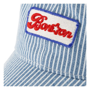 Bonton - Çizgili Şapka | Mavi