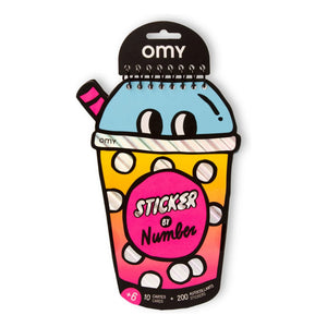 Omy - Bubble Tea Çıkartmalı Etkinlik Kitabı