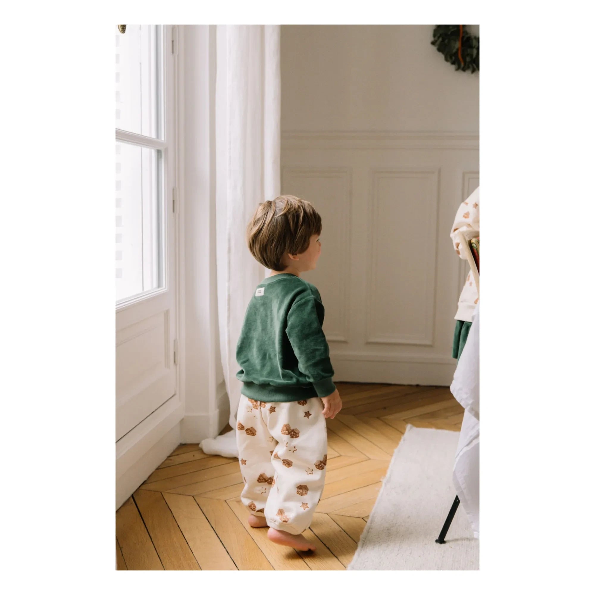 Studio Bohème - Jogger Porgy Noël Organik pamuk | Ekru