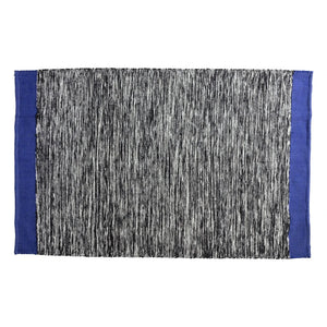 La cerise sur le gâteau - Siyah geri dönüştürülmüş pamuklu paspas