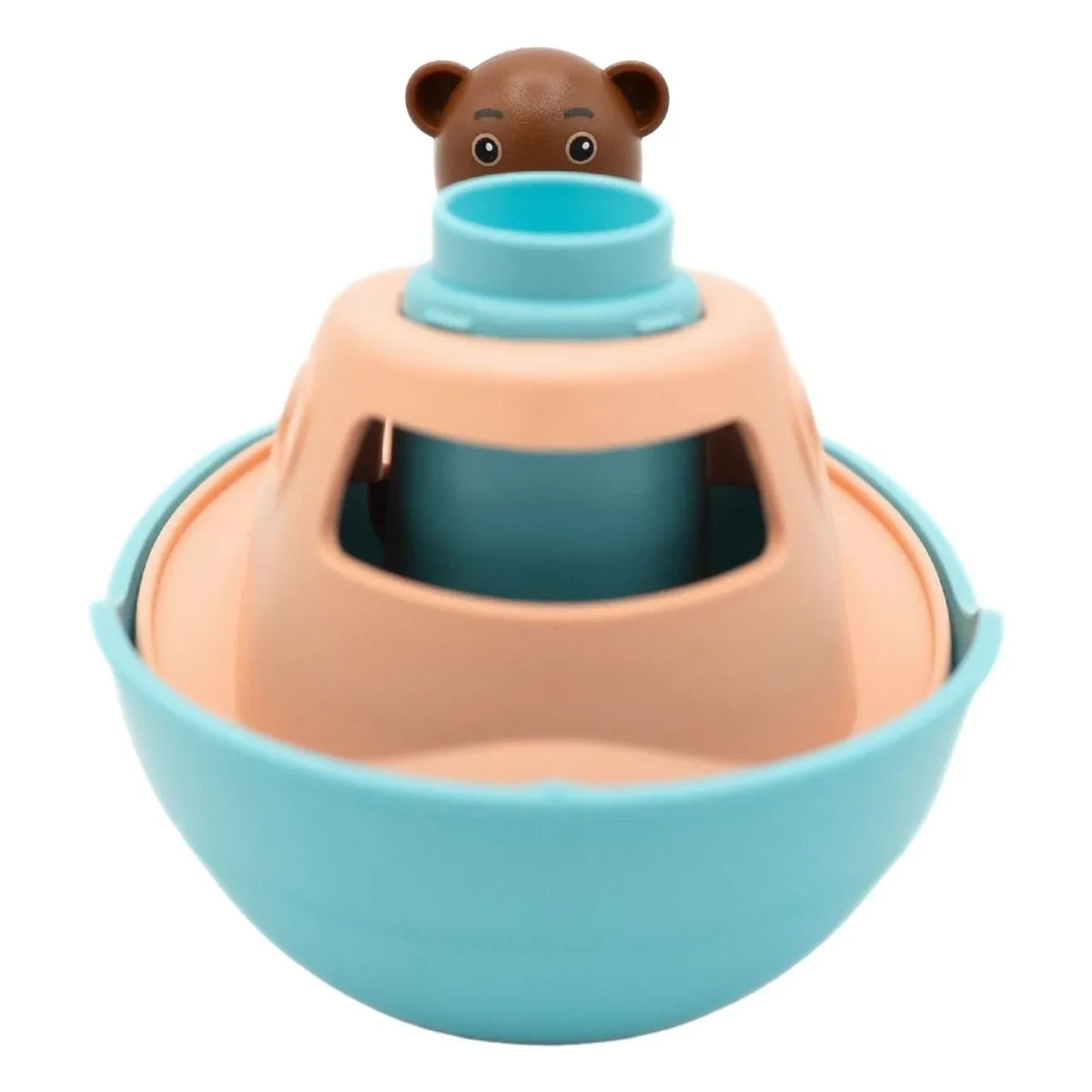 Simple - Bath boat - Küçük Kahverengi Ayı x Tekli | Mavi