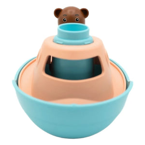 Simple - Bath boat - Küçük Kahverengi Ayı x Tekli | Mavi