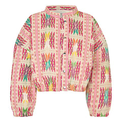 Lollys Laundry - Pembe Pamuk Lama Ceket