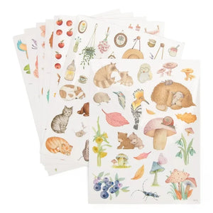 Moulin Roty - Sticker Kitabı - Les Rosalies
