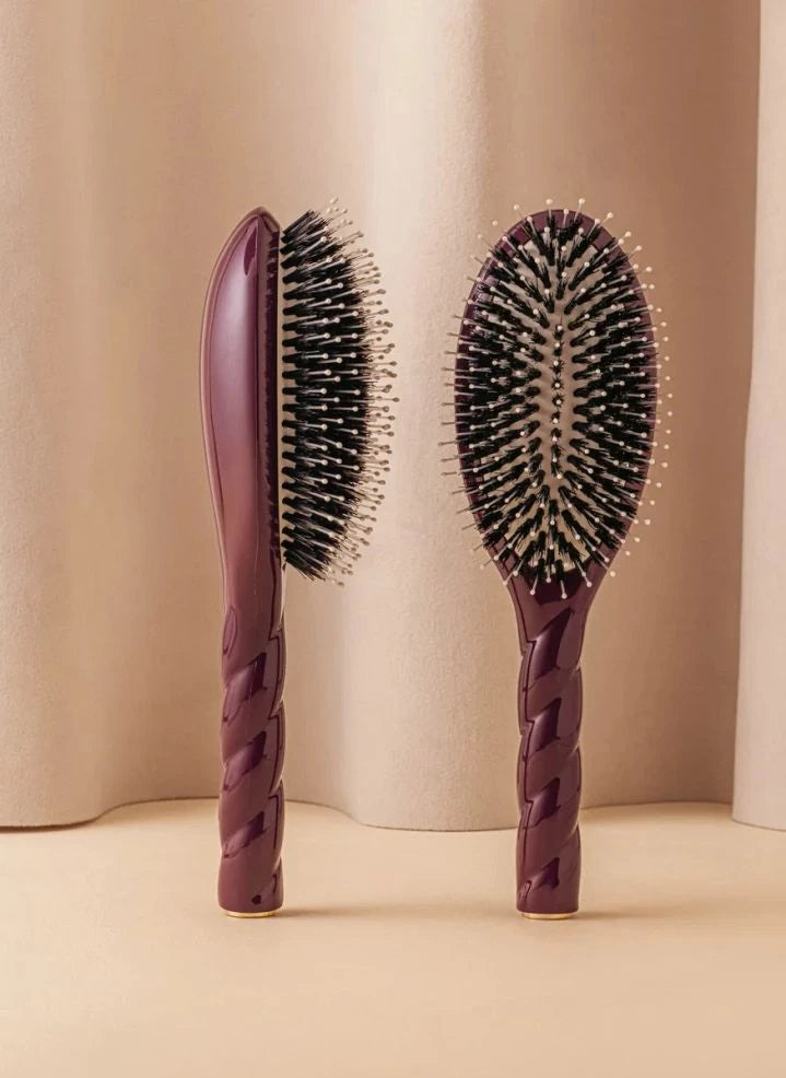 La Bonne Brosse - "L'Indispensable Douceur" فرشاة الشعر رقم 03 - فروة رأس حساسة | باذنجان